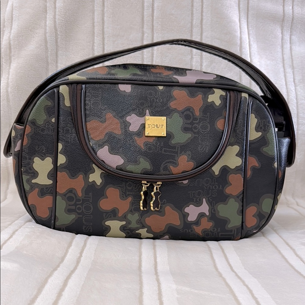 Tous Camouflage Travel Shoulder Crossbody Bag